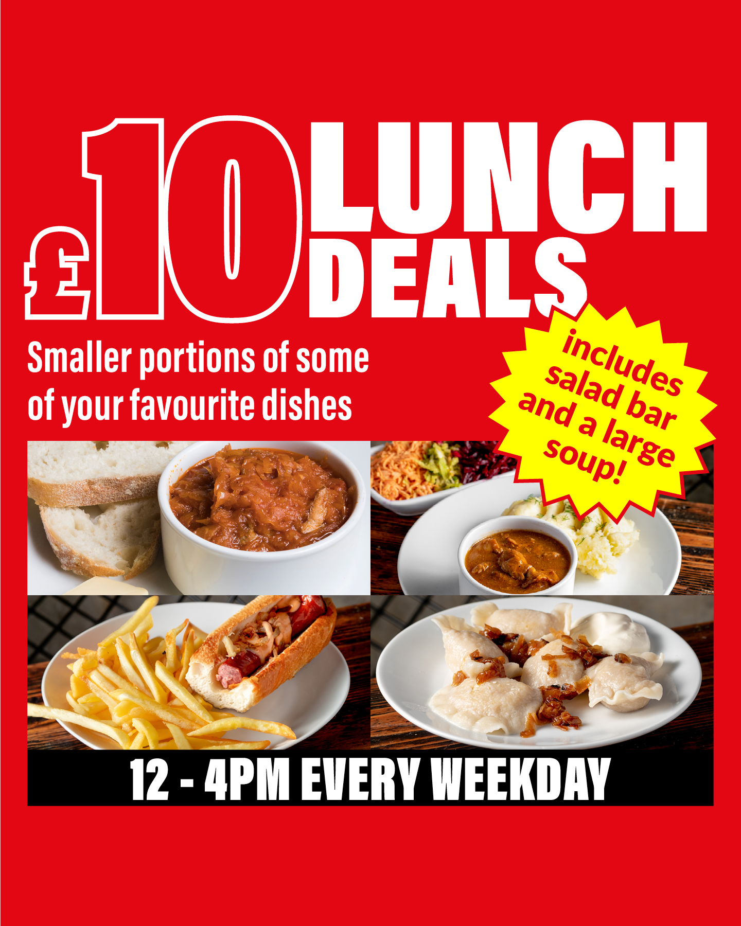 Mamuśka! £10 Lunch Deals