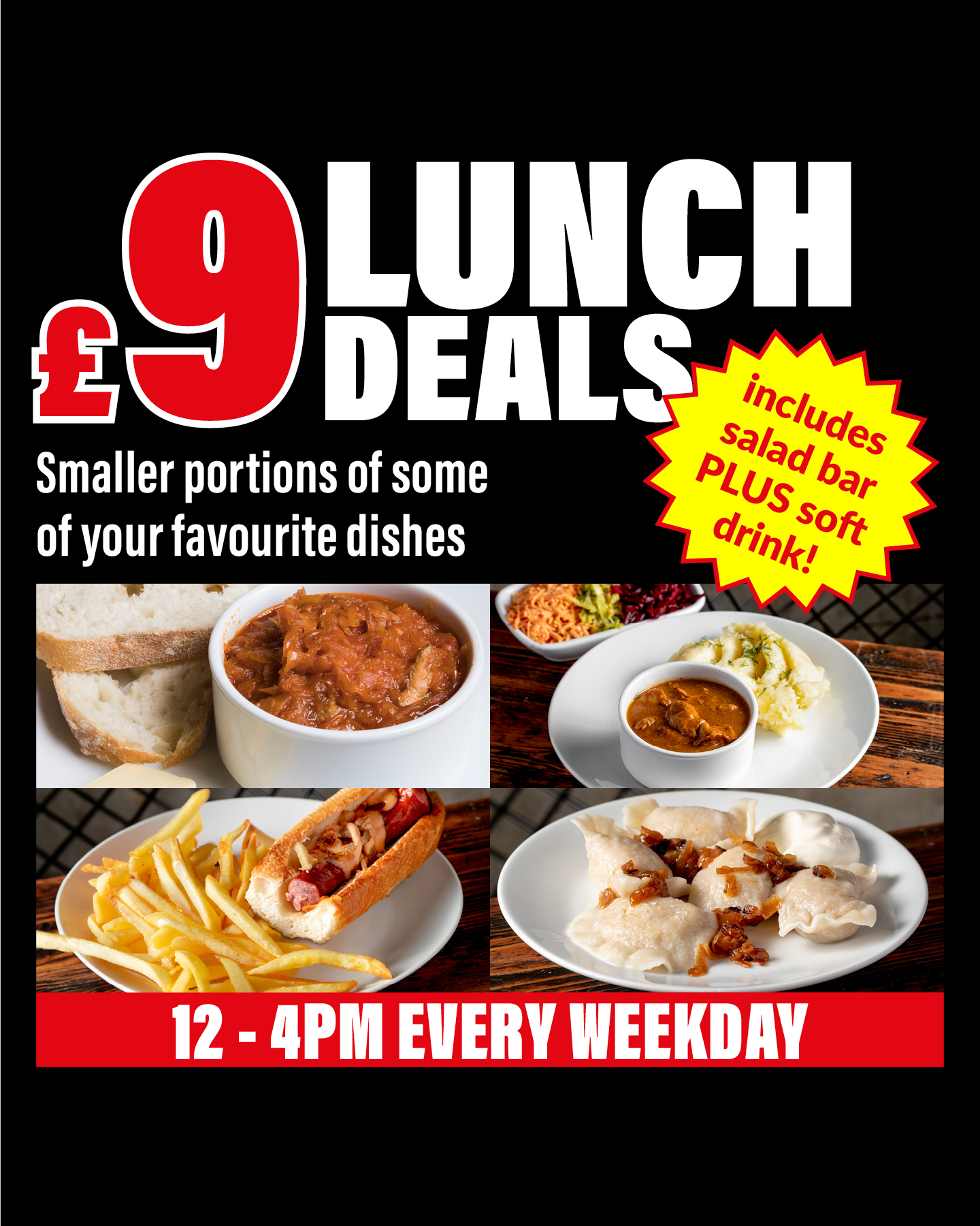 Mamuśka! £9 Lunch Deals
