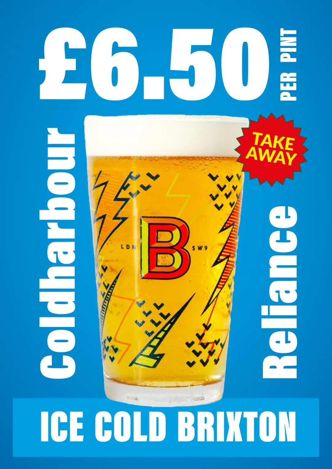 Mamuśka! Ice Cold Beers A6 Flyer (Front)