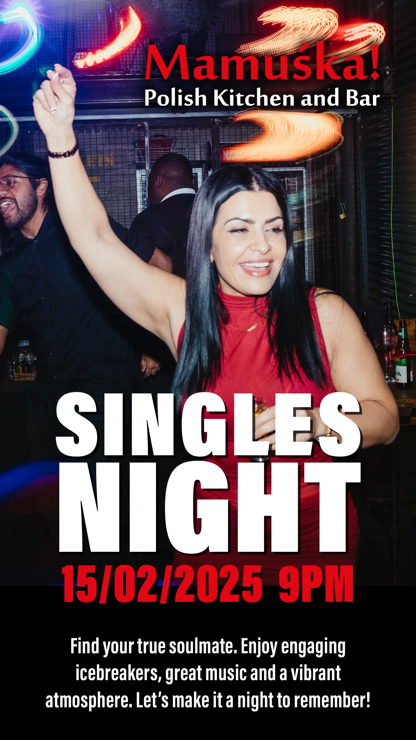 Mamuśka! Singles Night Event